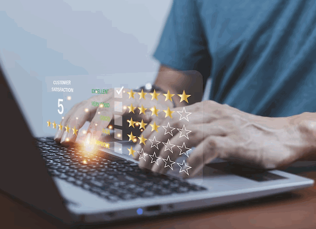 نظرسنجی پس از تماس با تیم پشتیبانی